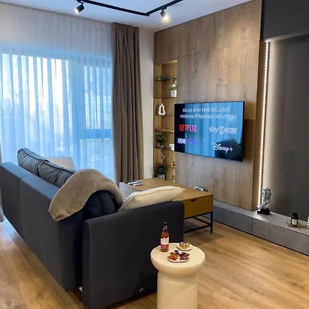 Luminosa - Smart Luxury In Aviatiei - Free Parking - Ev Station شقة *