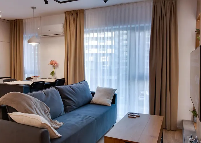Apartament Luminosa - Smart Luxury In Aviatiei - Free Parking - Ev Station Bukareszt