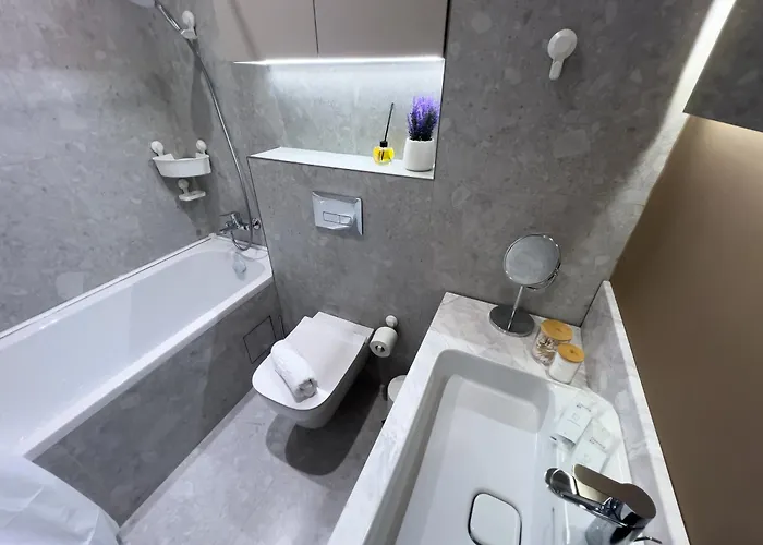 Apartament Luminosa - Smart Luxury In Aviatiei - Free Parking - Ev Station Bukareszt