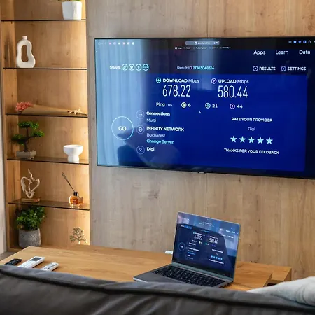 Luminosa - Smart Luxury In Aviatiei - Free Parking - Ev Station Lejlighed Bukarest